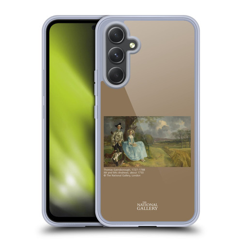 The National Gallery People Gainsborough Mr and Mrs Andrews Soft Gel Case for Samsung Galaxy A54 5G