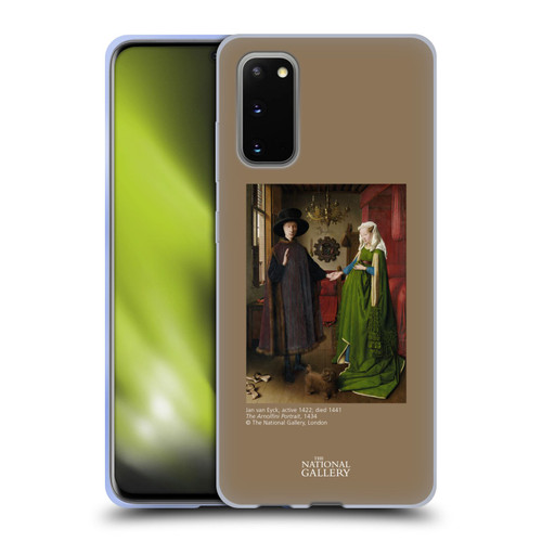 The National Gallery People The Arnolfini Portrait Soft Gel Case for Samsung Galaxy S20 / S20 5G