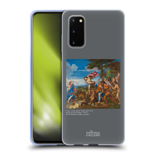 The National Gallery People Bacchus And Ariadne Soft Gel Case for Samsung Galaxy S20 / S20 5G