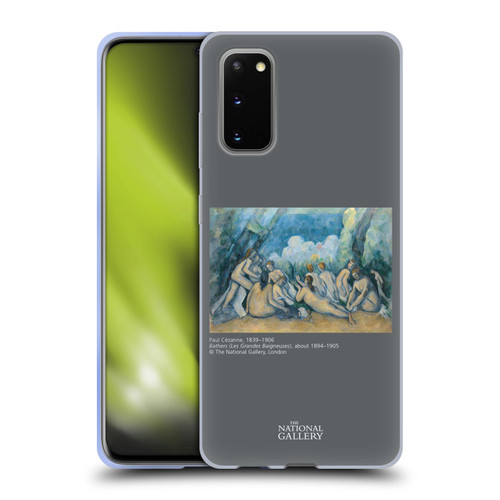 The National Gallery People Cezanne Bathers Soft Gel Case for Samsung Galaxy S20 / S20 5G