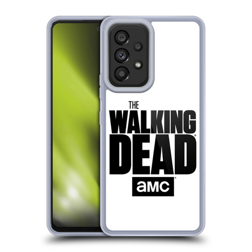 AMC The Walking Dead Logo White Soft Gel Case for Samsung Galaxy A53 5G (2022)