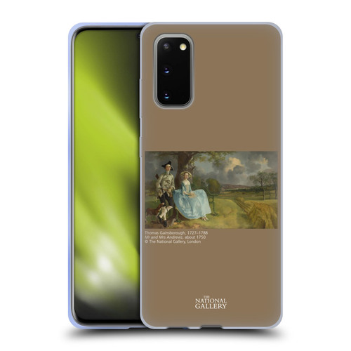 The National Gallery People Gainsborough Mr and Mrs Andrews Soft Gel Case for Samsung Galaxy S20 / S20 5G
