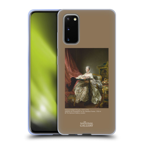 The National Gallery People Madame De Pompadour Soft Gel Case for Samsung Galaxy S20 / S20 5G