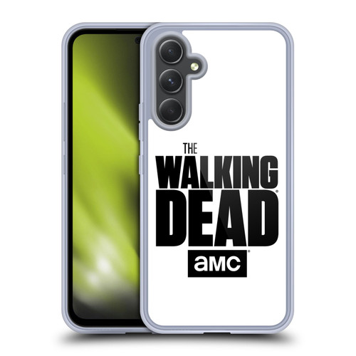 AMC The Walking Dead Logo White Soft Gel Case for Samsung Galaxy A54 5G