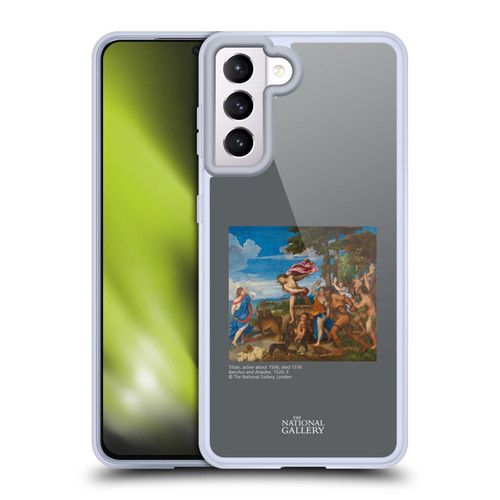The National Gallery People Bacchus And Ariadne Soft Gel Case for Samsung Galaxy S21 5G & MagSafe