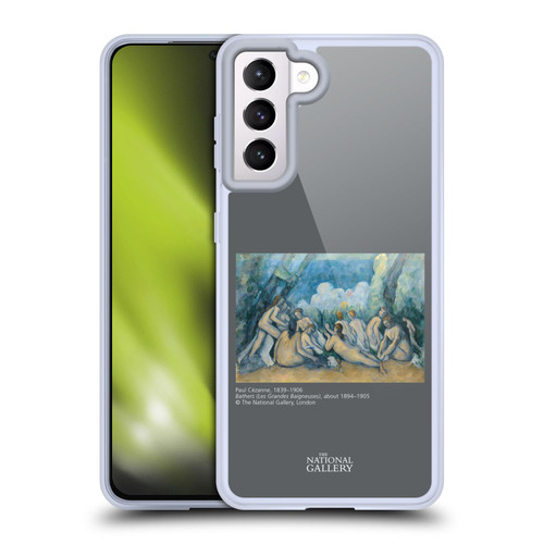 The National Gallery People Cezanne Bathers Soft Gel Case for Samsung Galaxy S21 5G & MagSafe