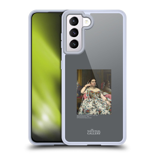 The National Gallery People Ingres Madame Moitessier Soft Gel Case for Samsung Galaxy S21 5G & MagSafe