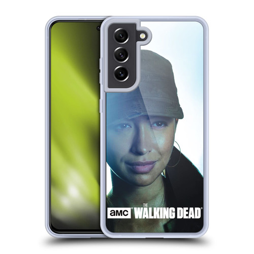 AMC The Walking Dead Characters Rosita Soft Gel Case for Samsung Galaxy S21 FE 5G & MagSafe