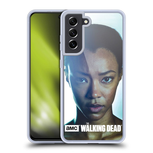 AMC The Walking Dead Characters Sasha Soft Gel Case for Samsung Galaxy S21 FE 5G & MagSafe