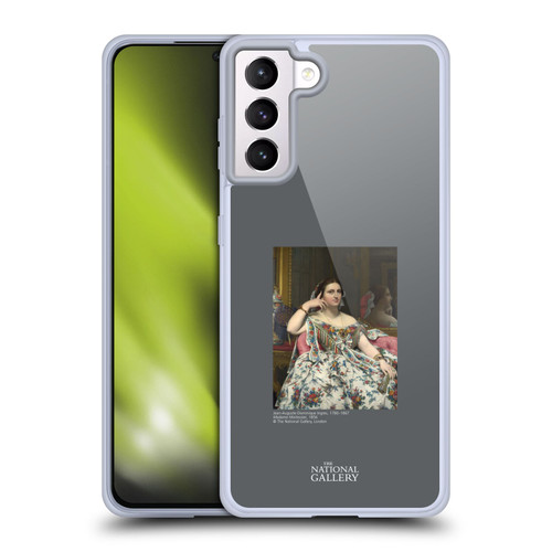 The National Gallery People Ingres Madame Moitessier Soft Gel Case for Samsung Galaxy S21+ 5G & MagSafe