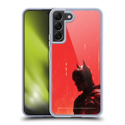 The Batman Neo-Noir Graphics Rain Soft Gel Case for Samsung Galaxy S22+ 5G & MagSafe