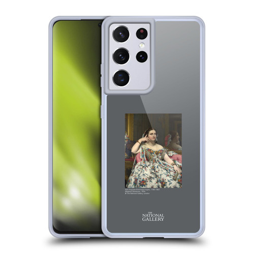The National Gallery People Ingres Madame Moitessier Soft Gel Case for Samsung Galaxy S21 Ultra 5G & MagSafe