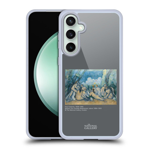 The National Gallery People Cezanne Bathers Soft Gel Case for Samsung Galaxy S23 FE 5G & MagSafe