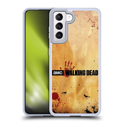 AMC The Walking Dead Logo Horizontal Soft Gel Case for Samsung Galaxy S21 5G & MagSafe