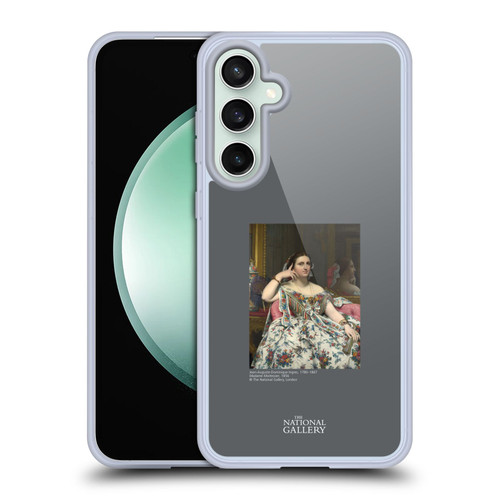 The National Gallery People Ingres Madame Moitessier Soft Gel Case for Samsung Galaxy S23 FE 5G & MagSafe