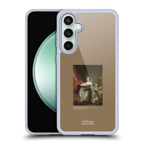 The National Gallery People Madame De Pompadour Soft Gel Case for Samsung Galaxy S23 FE 5G & MagSafe