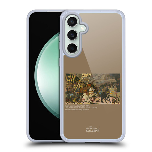 The National Gallery People The Battle Of San Romano Soft Gel Case for Samsung Galaxy S23 FE 5G & MagSafe