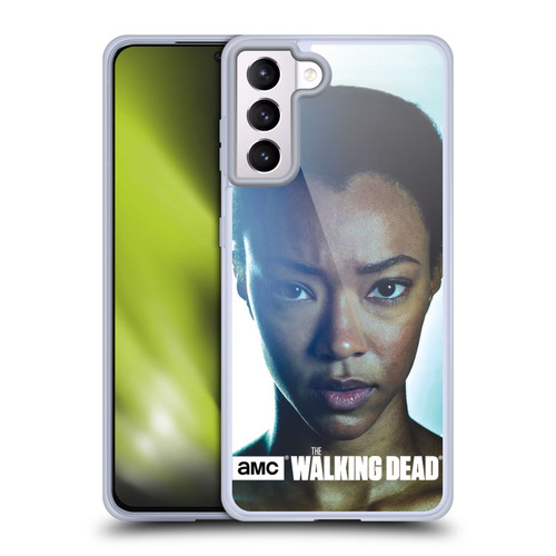 AMC The Walking Dead Characters Sasha Soft Gel Case for Samsung Galaxy S21+ 5G & MagSafe