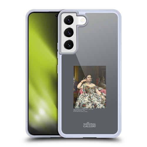 The National Gallery People Ingres Madame Moitessier Soft Gel Case for Samsung Galaxy S22 5G & MagSafe