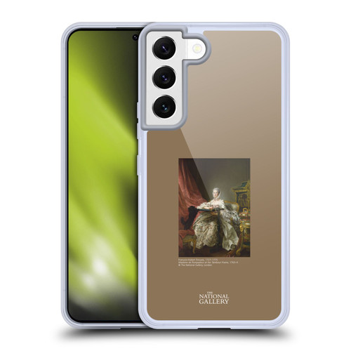 The National Gallery People Madame De Pompadour Soft Gel Case for Samsung Galaxy S22 5G & MagSafe