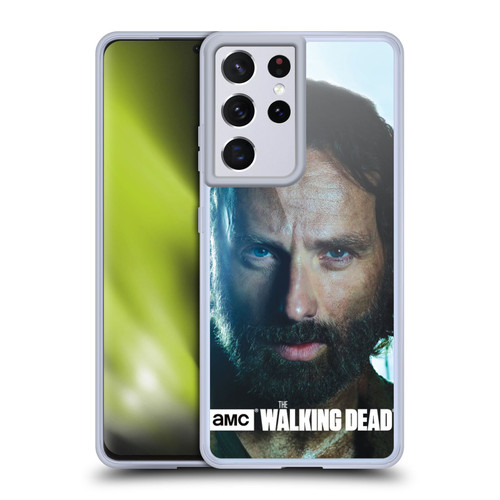 AMC The Walking Dead Characters Rick Soft Gel Case for Samsung Galaxy S21 Ultra 5G & MagSafe