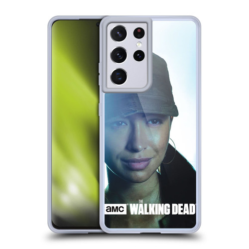 AMC The Walking Dead Characters Rosita Soft Gel Case for Samsung Galaxy S21 Ultra 5G & MagSafe