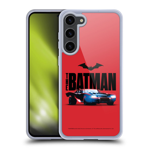 The Batman Neo-Noir Graphics Batmobile Soft Gel Case for Samsung Galaxy S23+ 5G & MagSafe