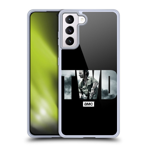 AMC The Walking Dead Logo Portrait Soft Gel Case for Samsung Galaxy S21+ 5G & MagSafe