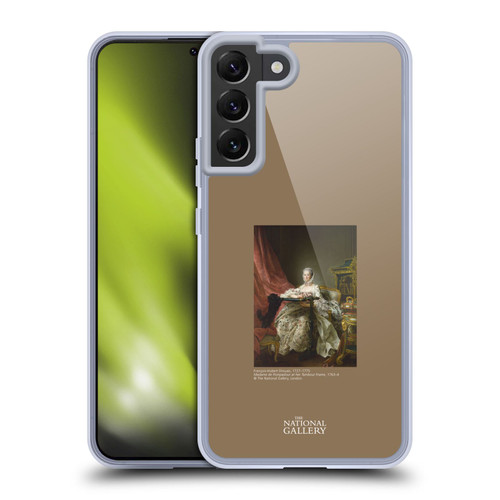 The National Gallery People Madame De Pompadour Soft Gel Case for Samsung Galaxy S22+ 5G & MagSafe