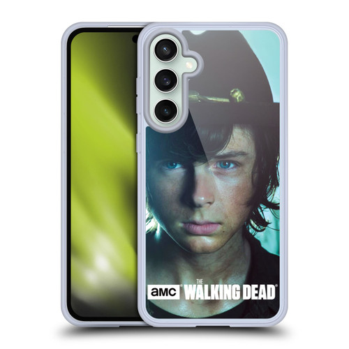 AMC The Walking Dead Characters Carl Soft Gel Case for Samsung Galaxy S23 FE 5G & MagSafe