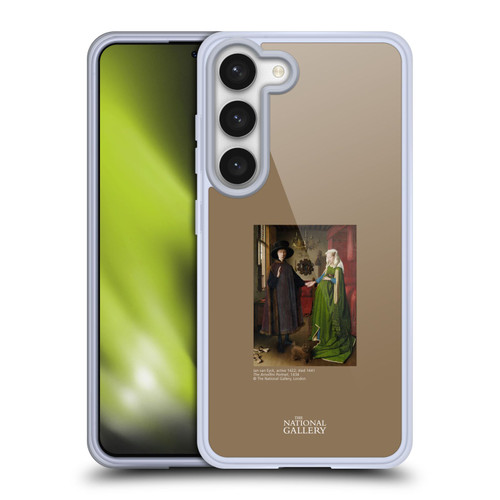 The National Gallery People The Arnolfini Portrait Soft Gel Case for Samsung Galaxy S23 5G & MagSafe