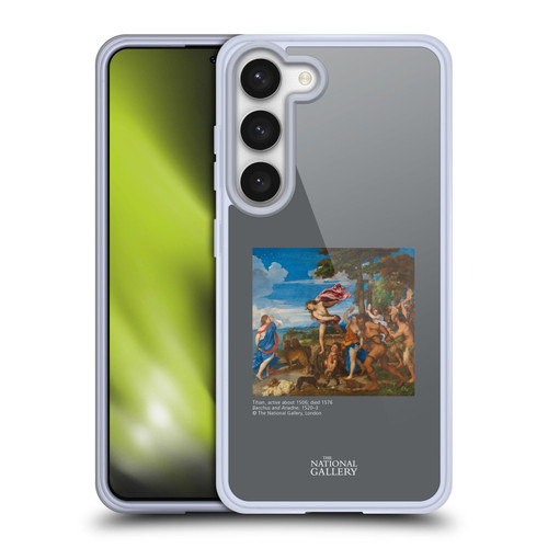 The National Gallery People Bacchus And Ariadne Soft Gel Case for Samsung Galaxy S23 5G & MagSafe