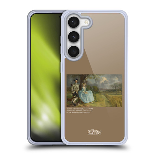 The National Gallery People Gainsborough Mr and Mrs Andrews Soft Gel Case for Samsung Galaxy S23 5G & MagSafe