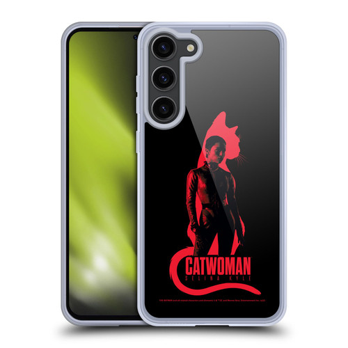 The Batman Neo-Noir Graphics Selina Kyle Catwoman Soft Gel Case for Samsung Galaxy S23+ 5G & MagSafe