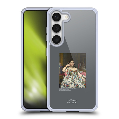 The National Gallery People Ingres Madame Moitessier Soft Gel Case for Samsung Galaxy S23 5G & MagSafe