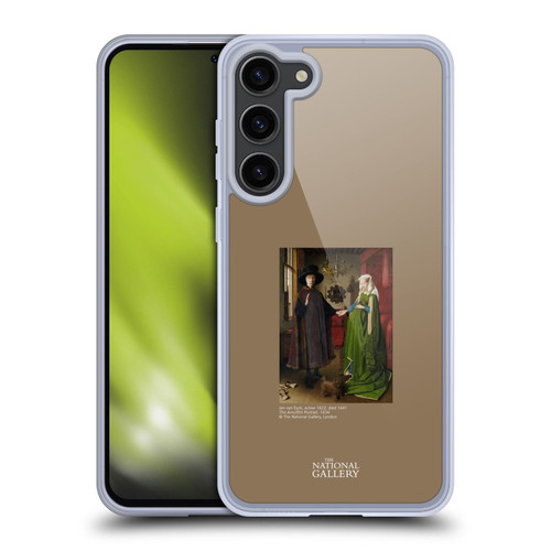 The National Gallery People The Arnolfini Portrait Soft Gel Case for Samsung Galaxy S23+ 5G & MagSafe