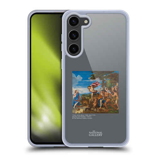 The National Gallery People Bacchus And Ariadne Soft Gel Case for Samsung Galaxy S23+ 5G & MagSafe