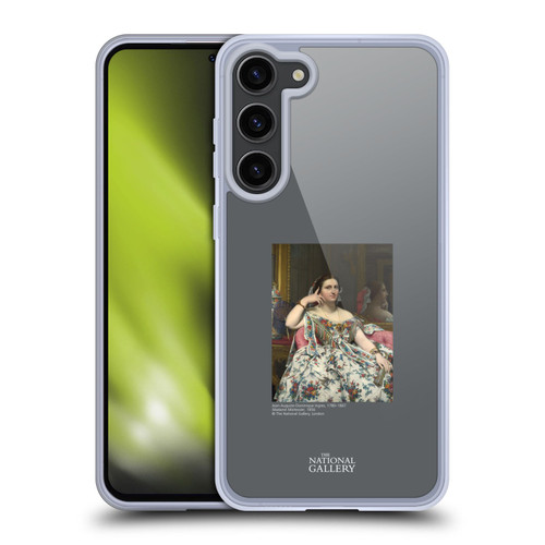 The National Gallery People Ingres Madame Moitessier Soft Gel Case for Samsung Galaxy S23+ 5G & MagSafe