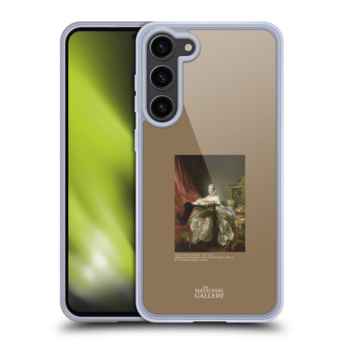 The National Gallery People Madame De Pompadour Soft Gel Case for Samsung Galaxy S23+ 5G & MagSafe