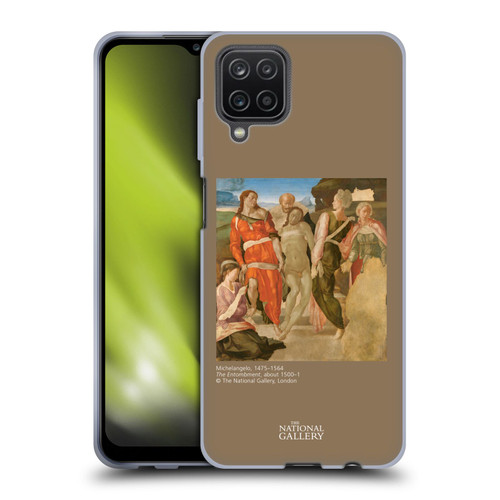 The National Gallery Religious & Mythological The Entombment Soft Gel Case for Samsung Galaxy A12 (2020)