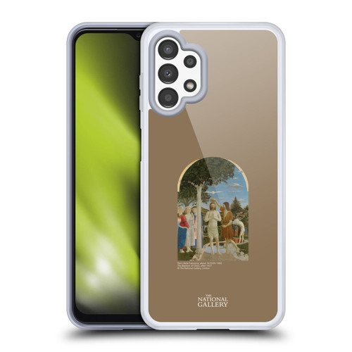 The National Gallery Religious & Mythological The Baptism Of Christ Soft Gel Case for Samsung Galaxy A13 (2022)