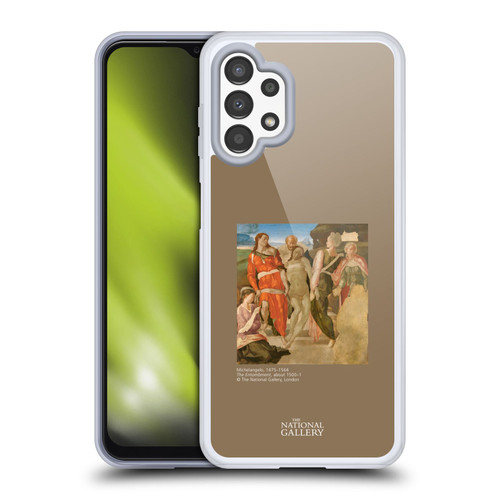 The National Gallery Religious & Mythological The Entombment Soft Gel Case for Samsung Galaxy A13 (2022)