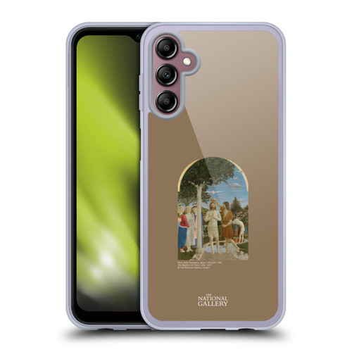 The National Gallery Religious & Mythological The Baptism Of Christ Soft Gel Case for Samsung Galaxy A14 5G