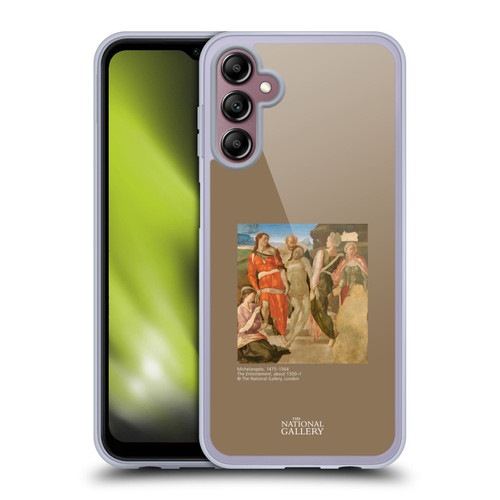The National Gallery Religious & Mythological The Entombment Soft Gel Case for Samsung Galaxy A14 5G