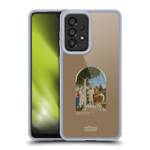 The National Gallery Religious & Mythological The Baptism Of Christ Soft Gel Case for Samsung Galaxy A33 5G (2022)