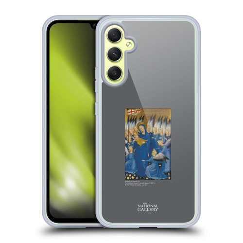 The National Gallery Religious & Mythological The Wilton Diptych Soft Gel Case for Samsung Galaxy A34 5G