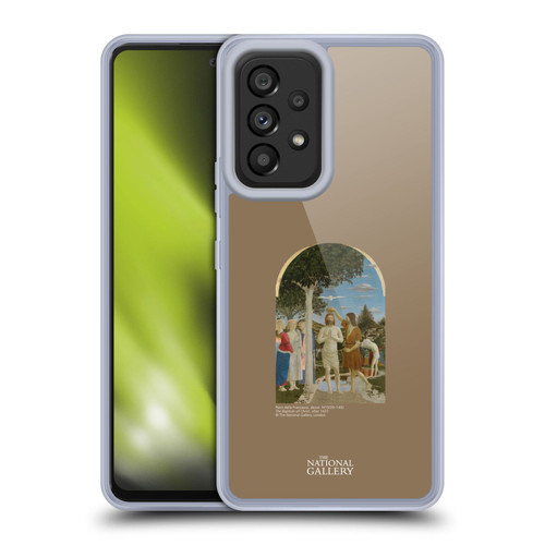 The National Gallery Religious & Mythological The Baptism Of Christ Soft Gel Case for Samsung Galaxy A53 5G (2022)