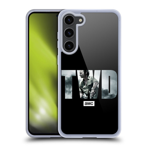 AMC The Walking Dead Logo Portrait Soft Gel Case for Samsung Galaxy S23+ 5G & MagSafe