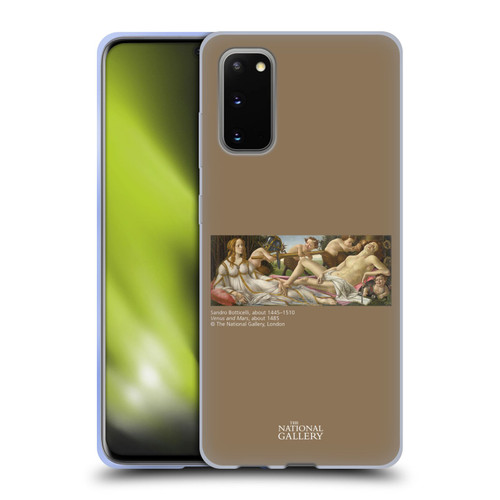 The National Gallery Religious & Mythological Venus And Mars Soft Gel Case for Samsung Galaxy S20 / S20 5G