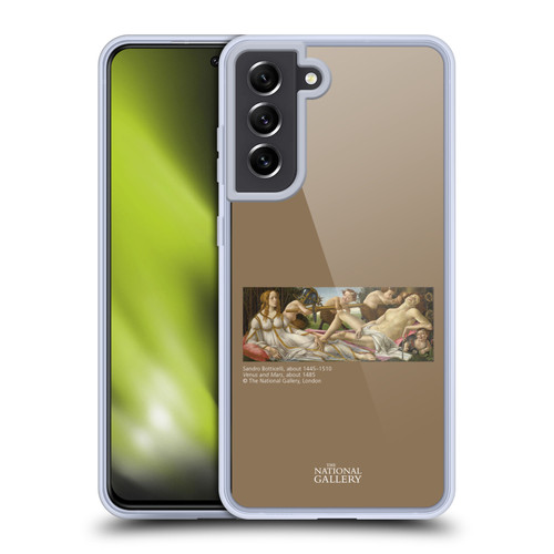 The National Gallery Religious & Mythological Venus And Mars Soft Gel Case for Samsung Galaxy S21 FE 5G & MagSafe